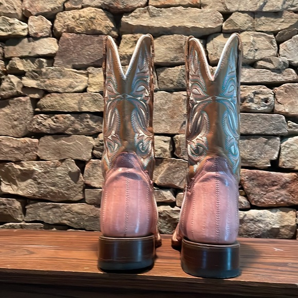 Dan Post Exotic Eel Western Boots Women’s - Picture 5 of 7